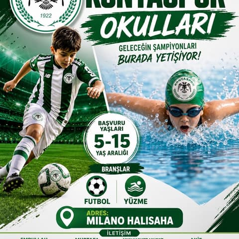 Yüzme ve futbol